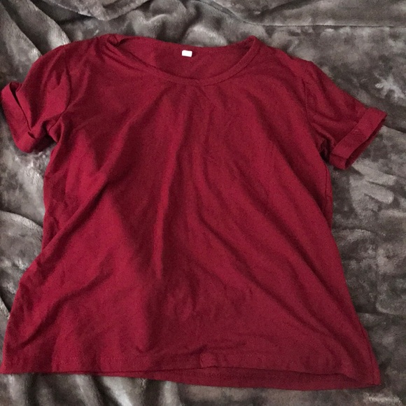 Dark Red T-shirt - Picture 1 of 2